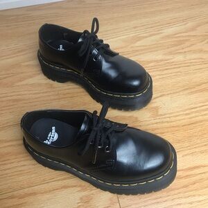 Girls Dr Martens Platform Shoes Sz 4